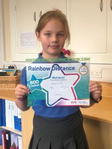 Abi 800m swimmer!